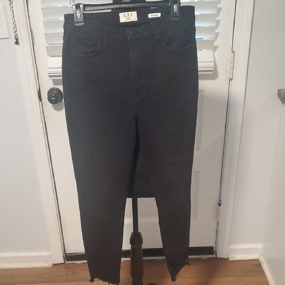 L.T.J. Letter To Juliet Women's Black Jeans